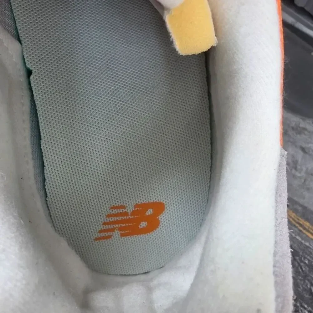 New Balance 574 Orange Rust Red White U574RCB Men's Size 10